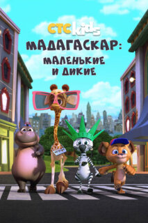 Постер сериала «Мадагаскар: Маленькие и дикие»