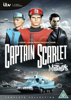Постер сериала «Марсианские войны капитана Скарлета»