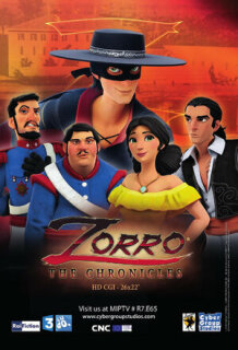 Постер сериала «Хроники Зорро»