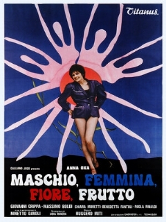 Мужской, женский, цветок, плод