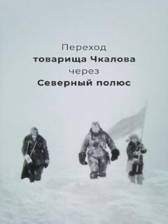 Постер: Переход товарища Чкалова через Северный полюс