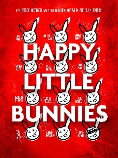 Постер: Happy Little Bunnies