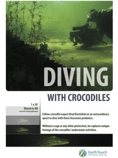 Постер: Diving with Crocodiles